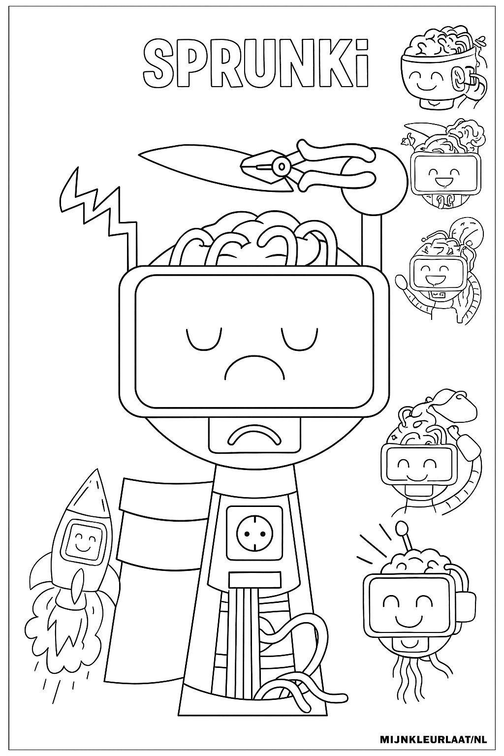 Childrens coloring page