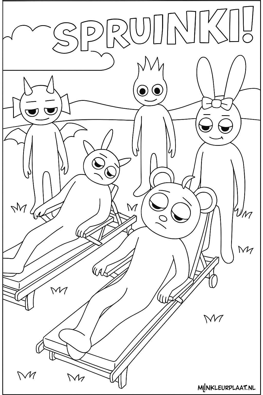 Childrens coloring page