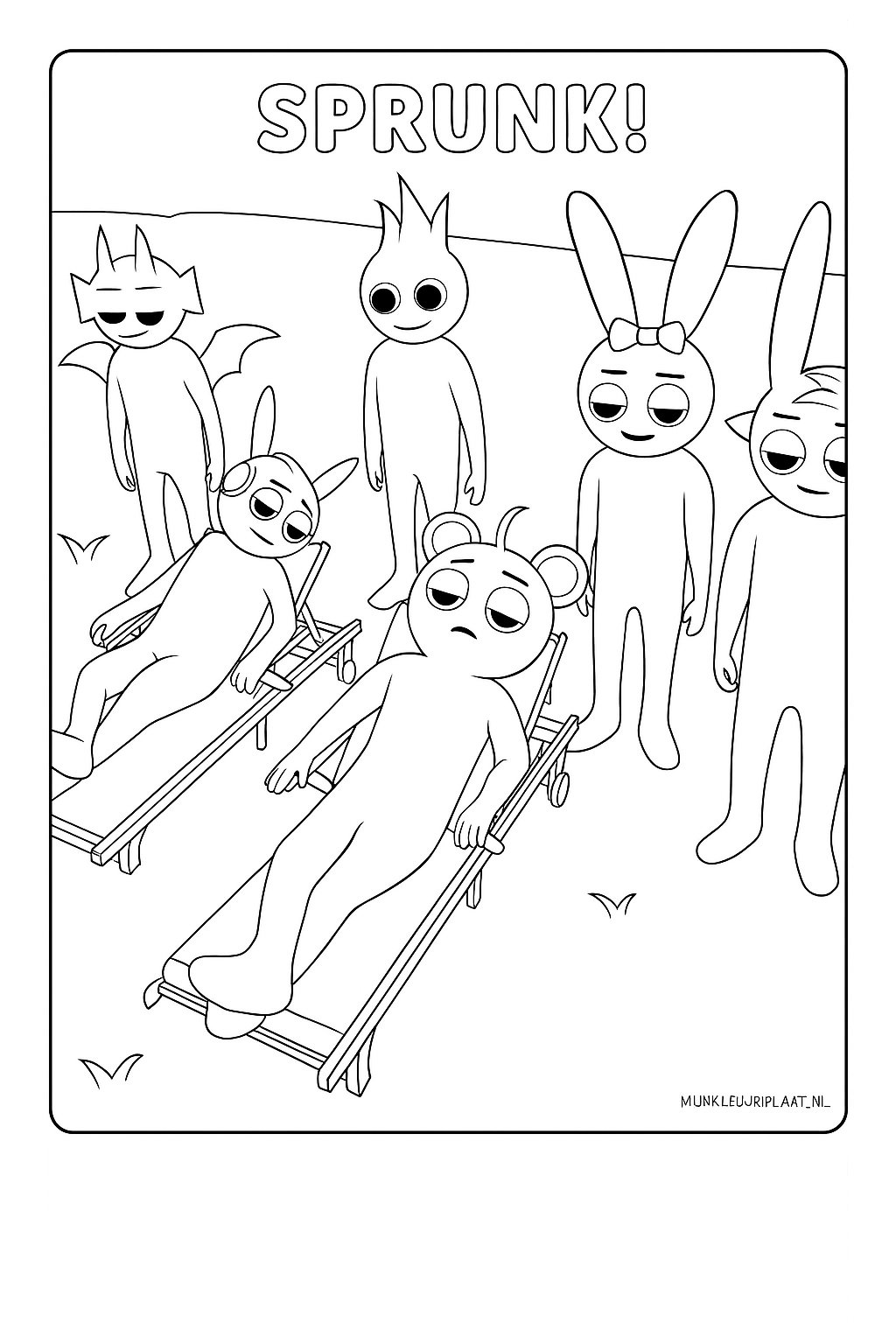 Childrens coloring page