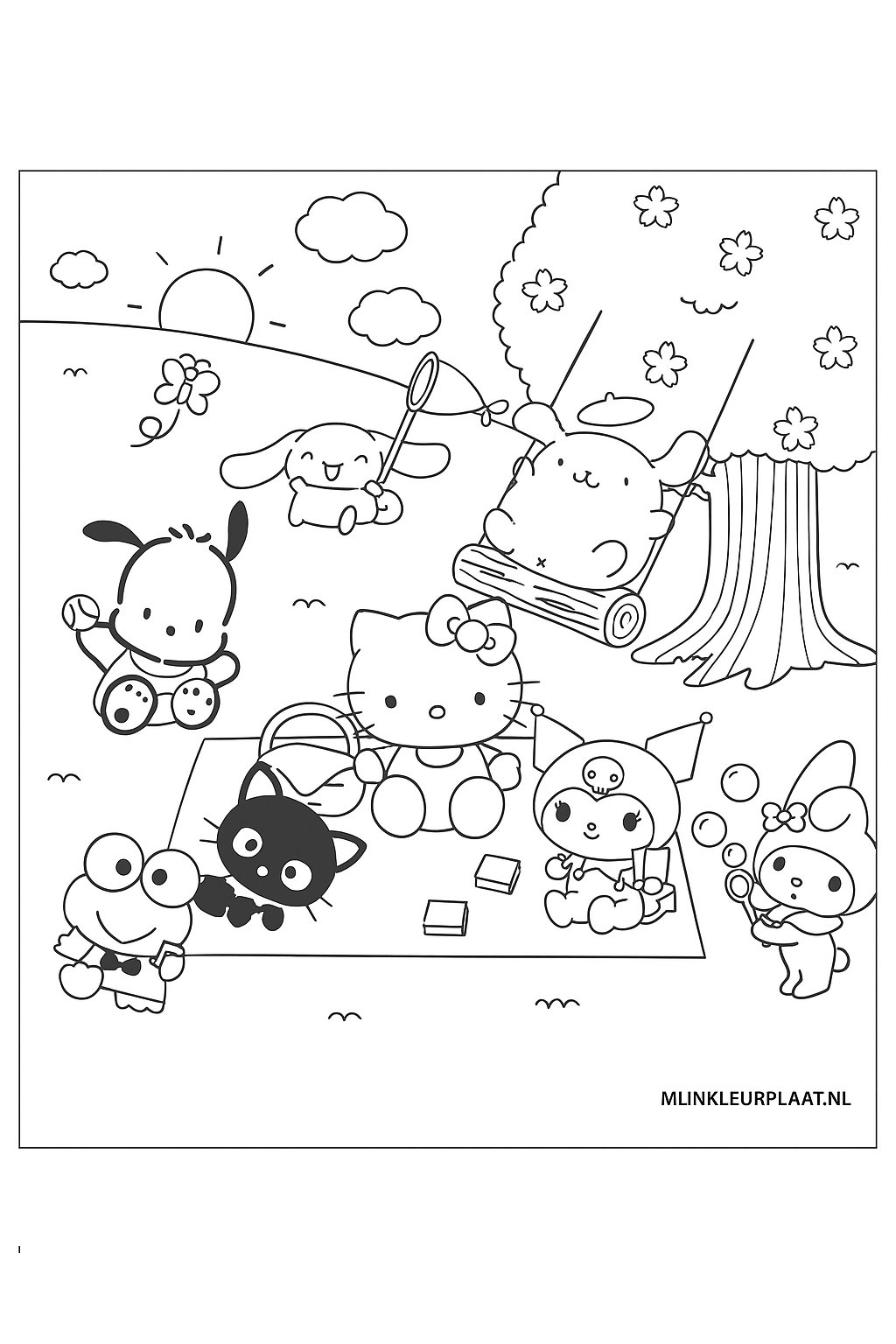 Childrens coloring page