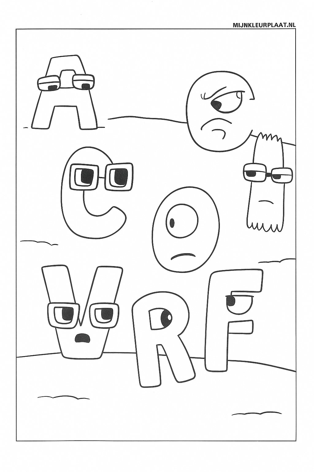 Childrens coloring page