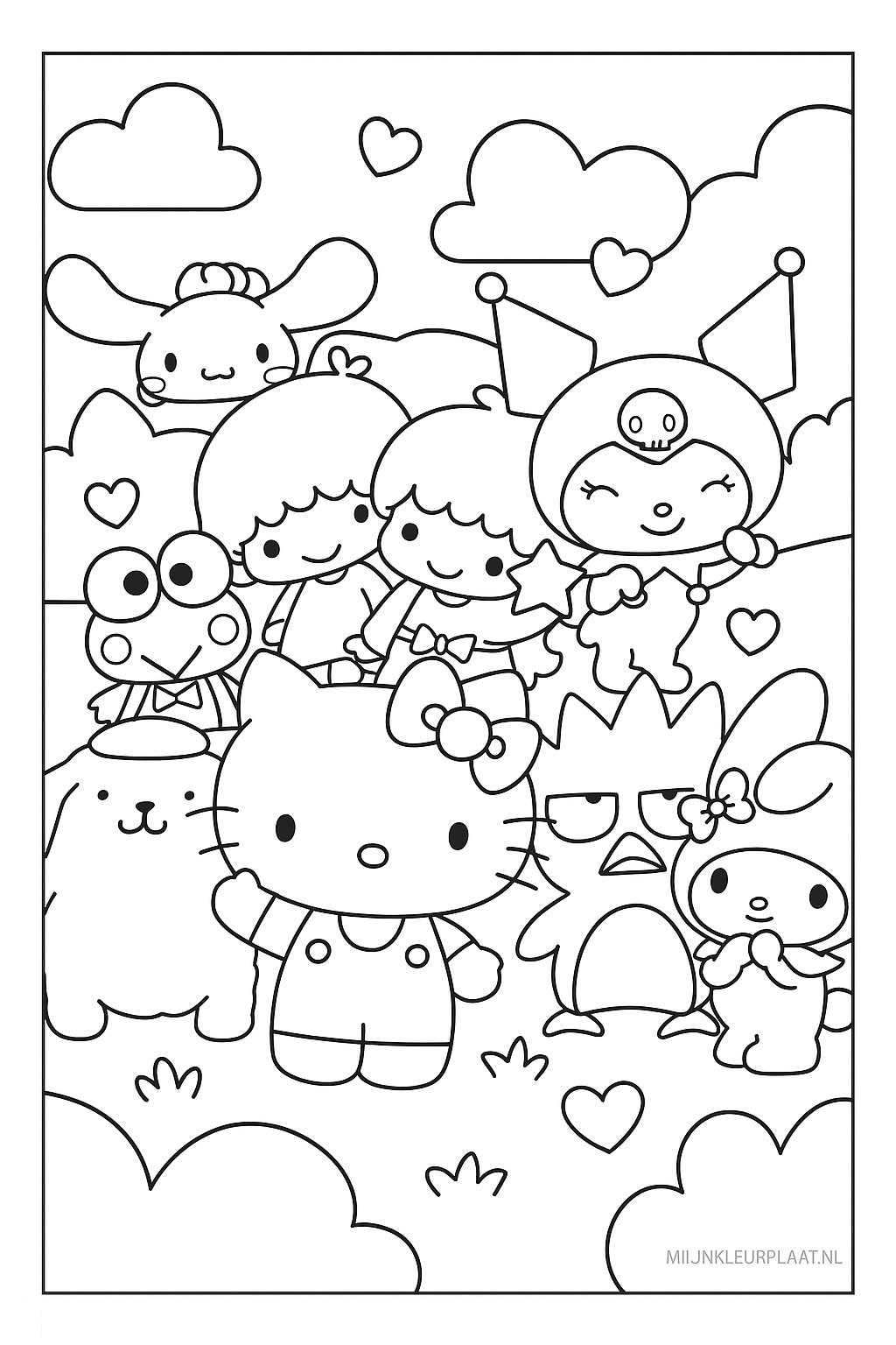 Childrens coloring page