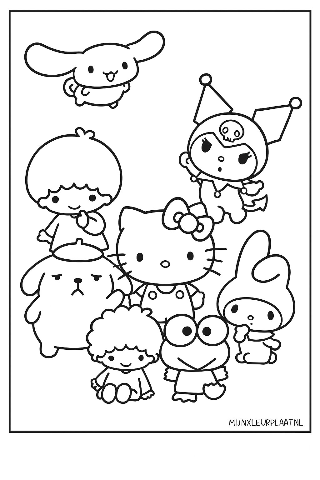 Childrens coloring page