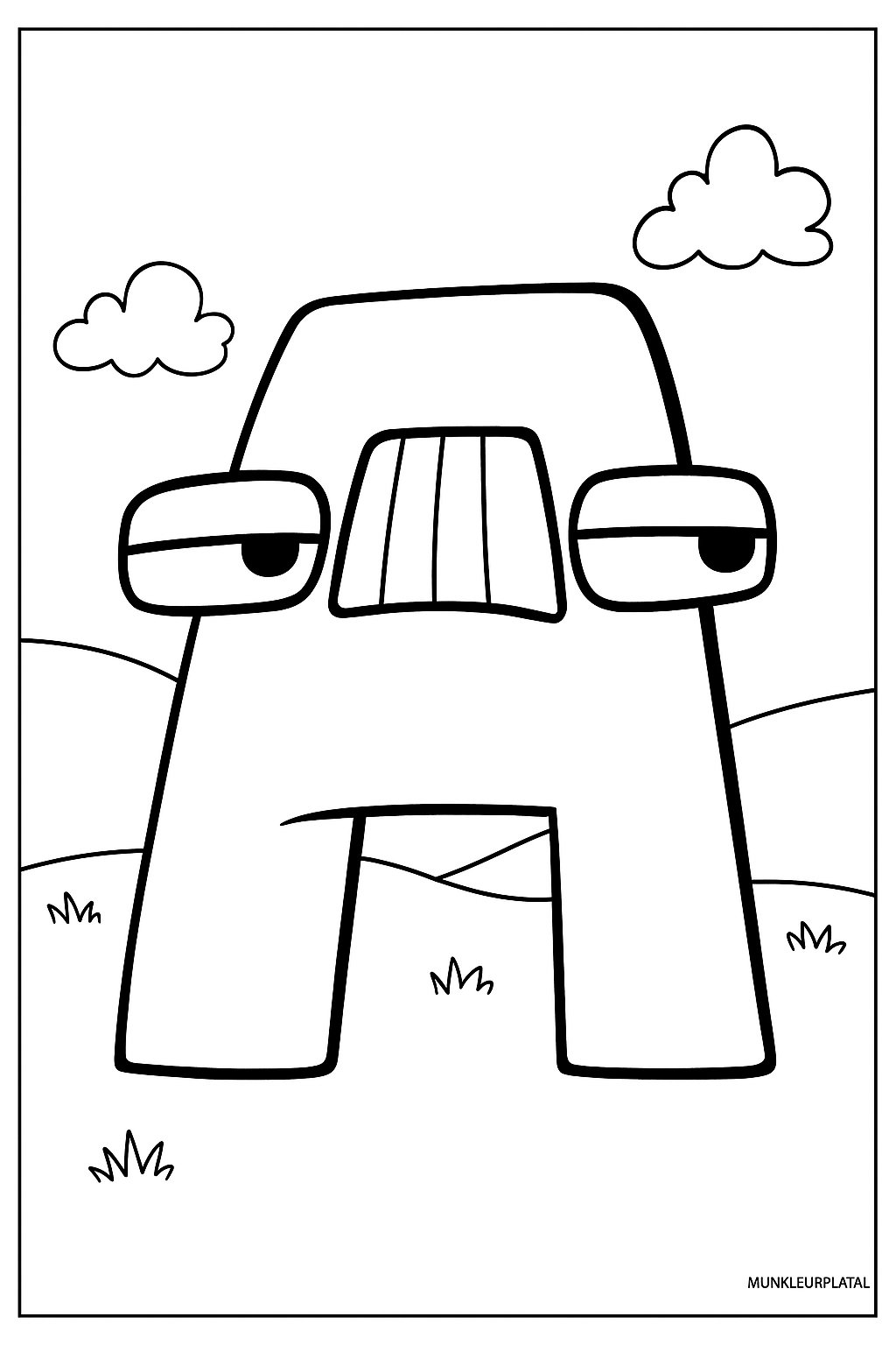 Childrens coloring page