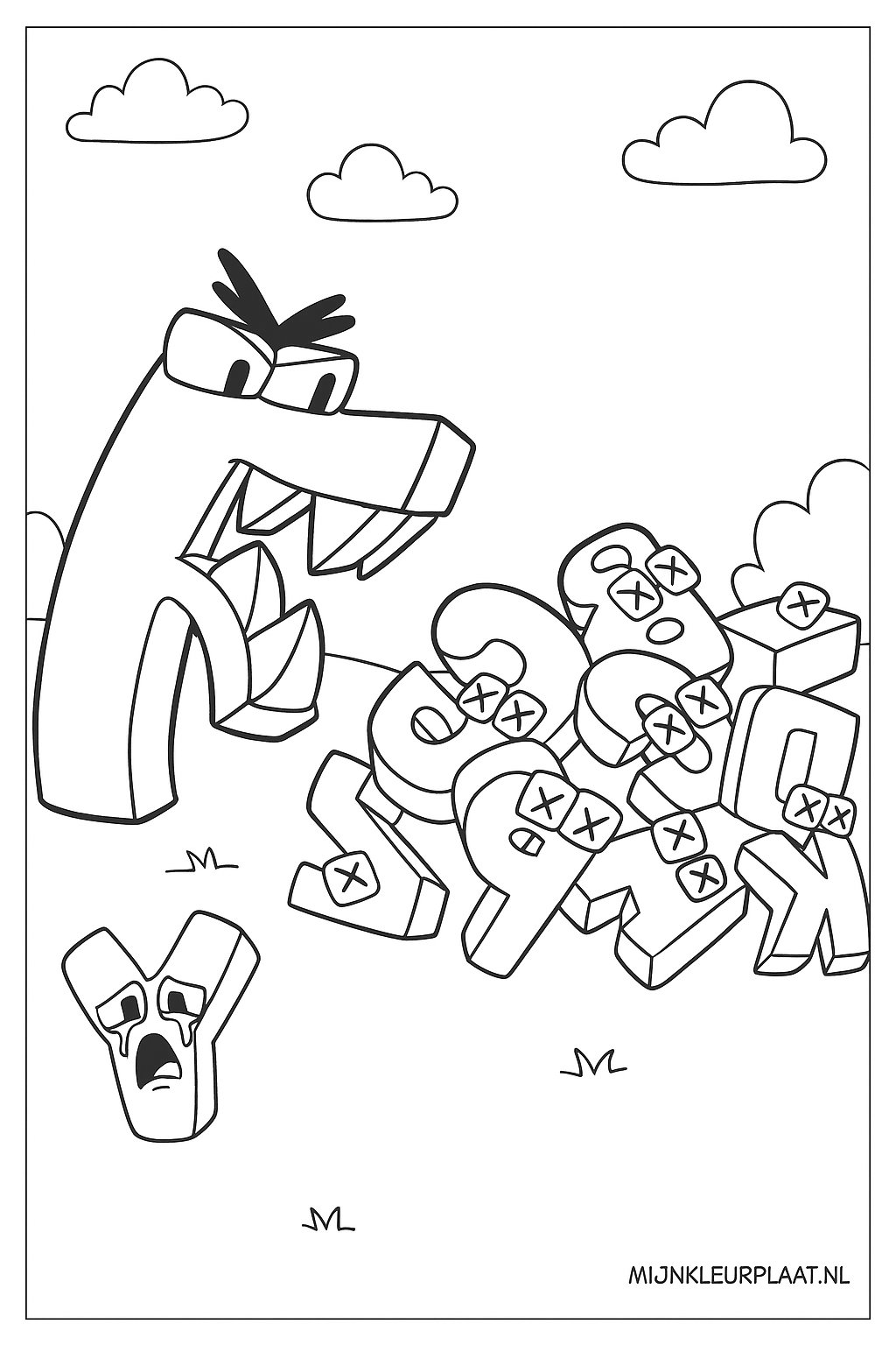 Childrens coloring page