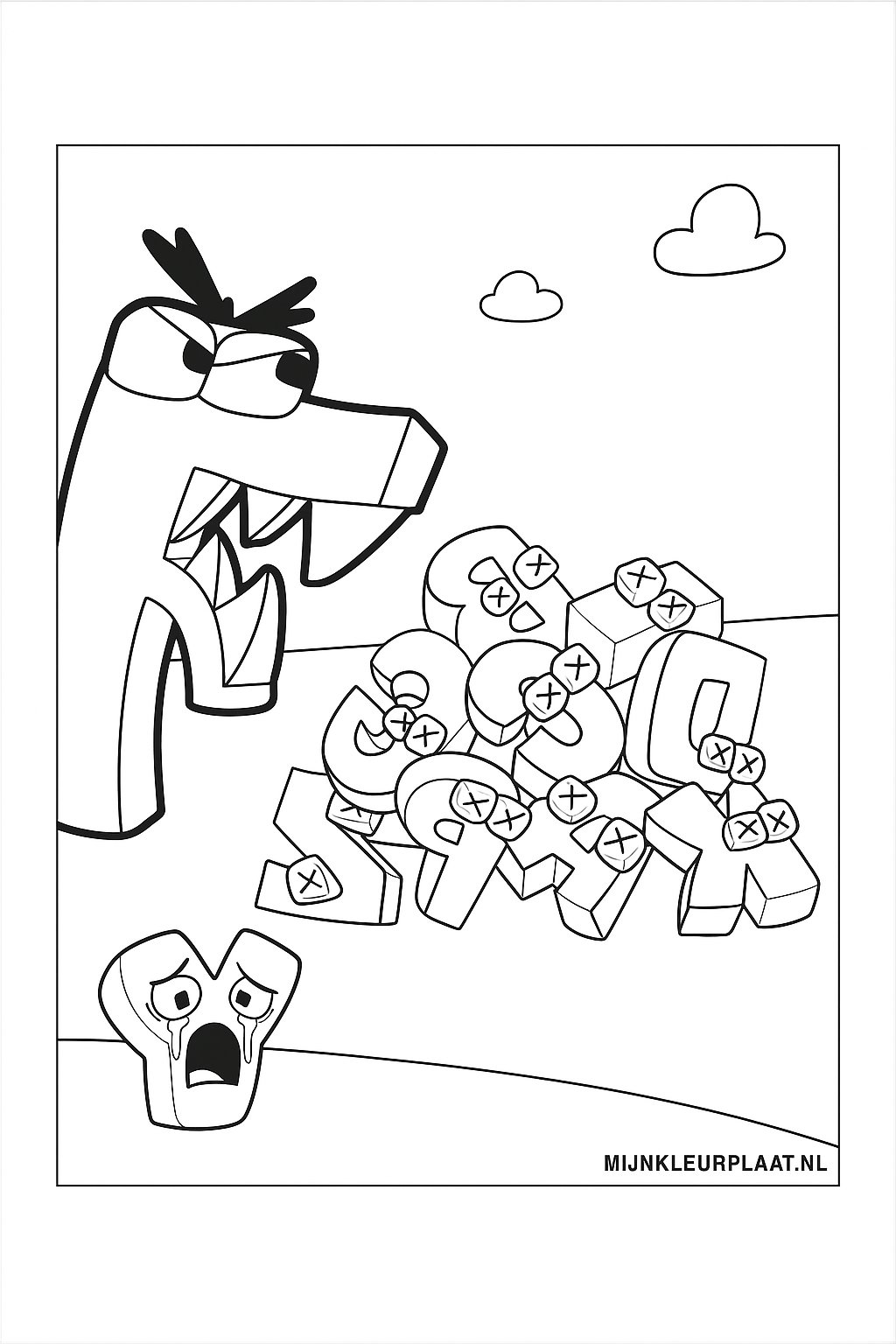 Childrens coloring page