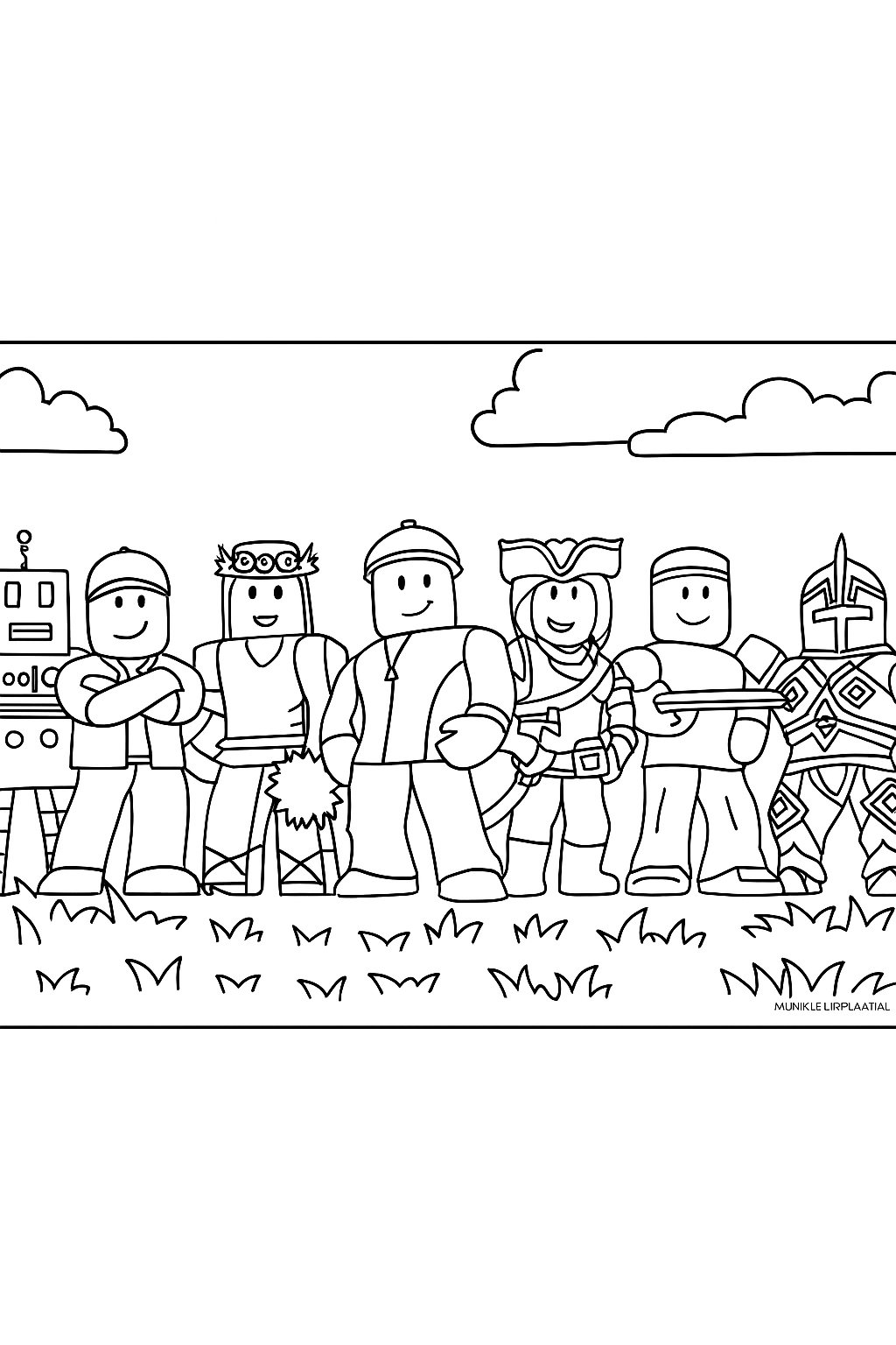 Childrens coloring page