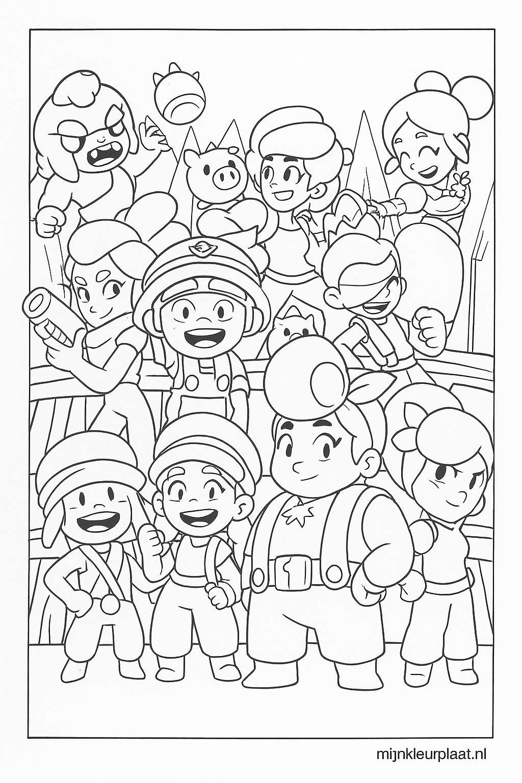 Childrens coloring page