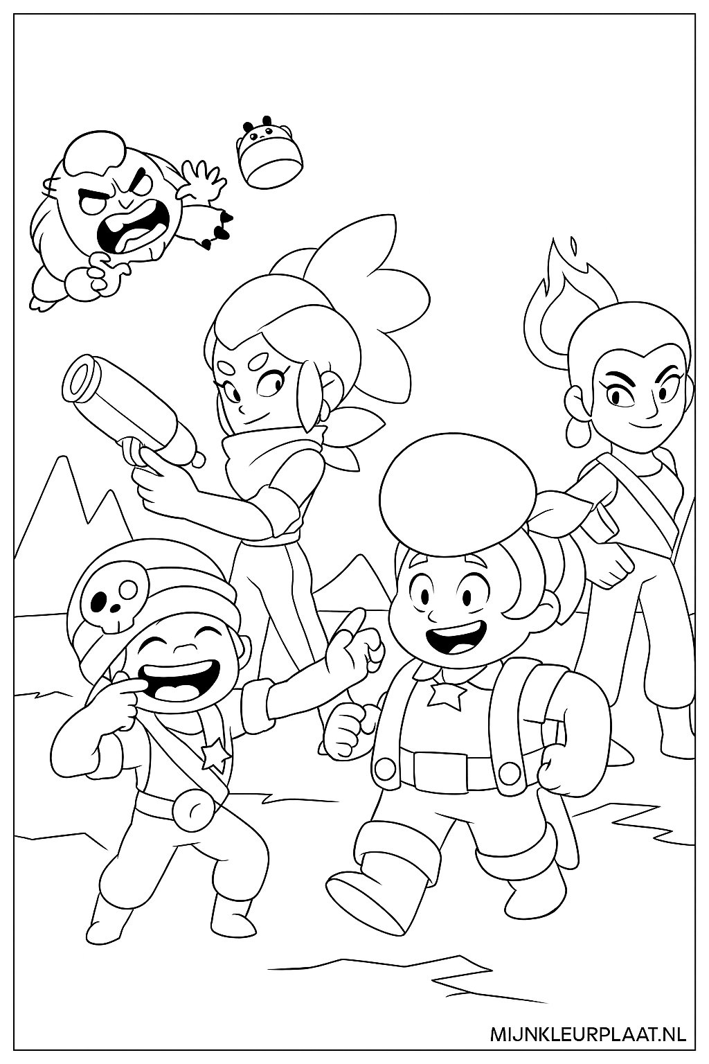 Childrens coloring page