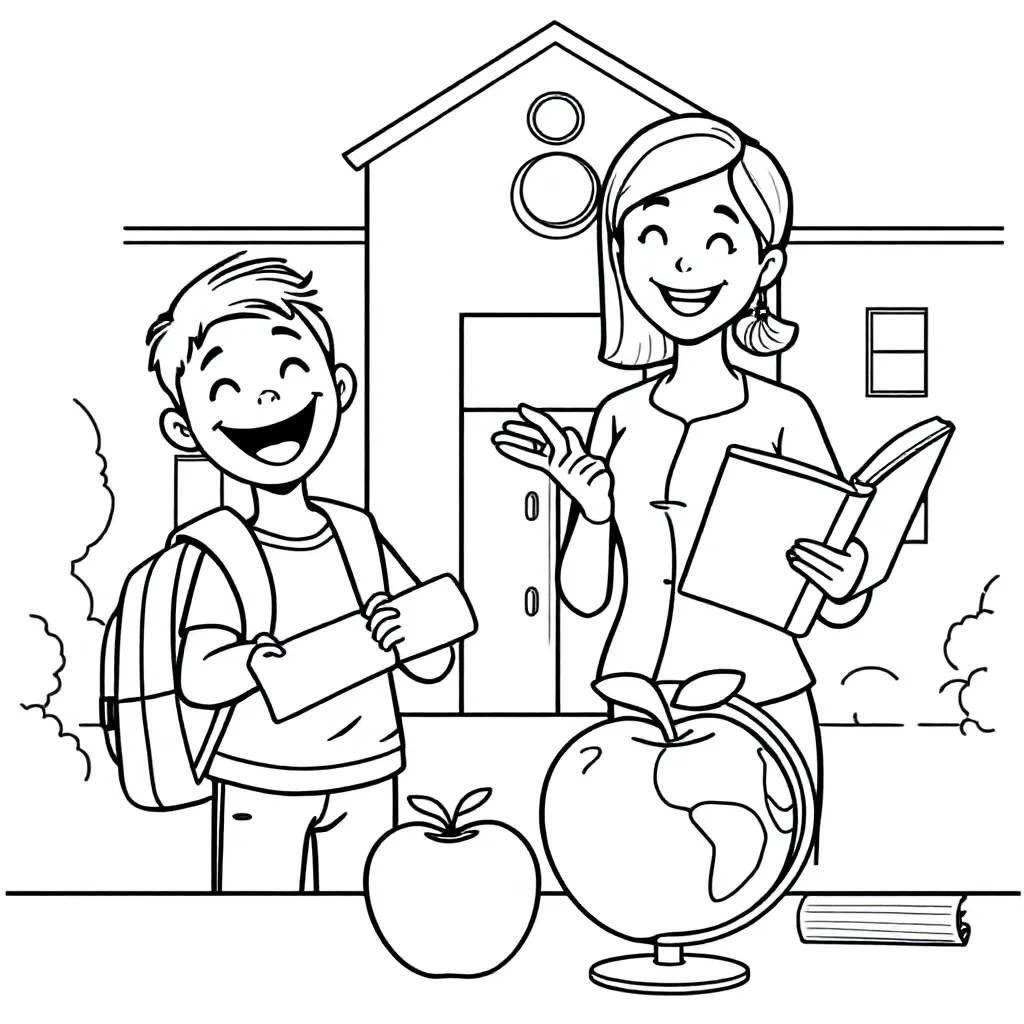 Childrens coloring page