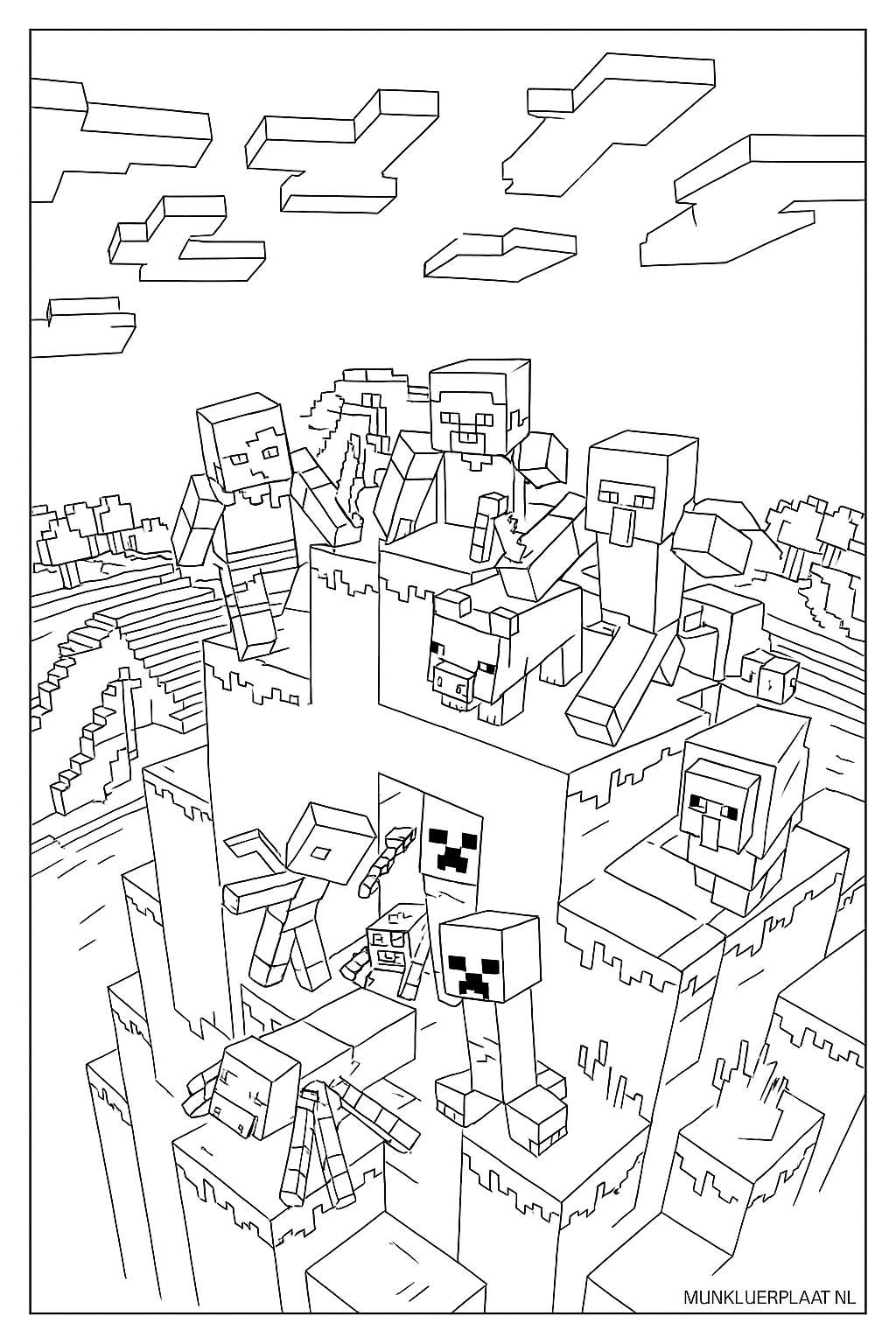 Childrens coloring page