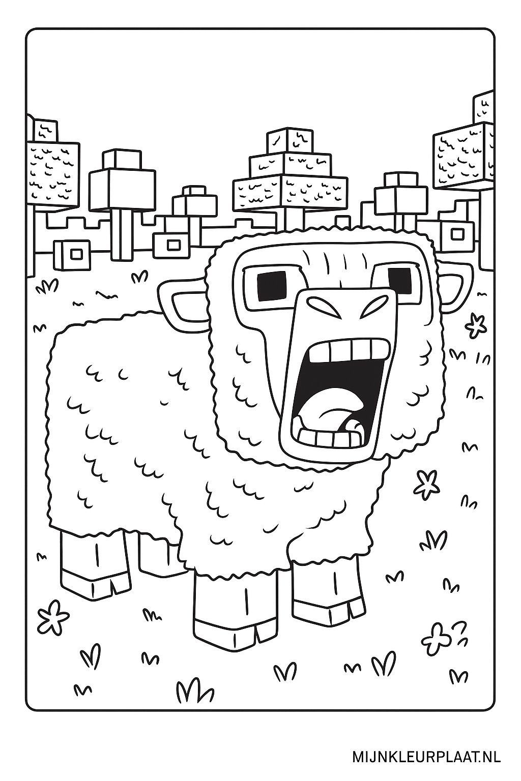 Childrens coloring page