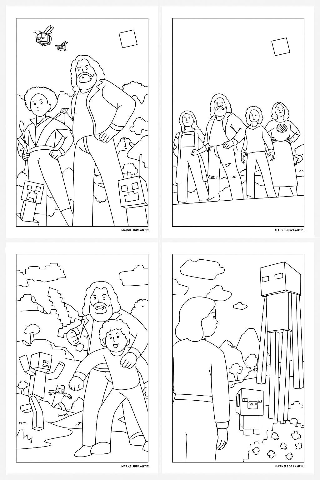 Childrens coloring page