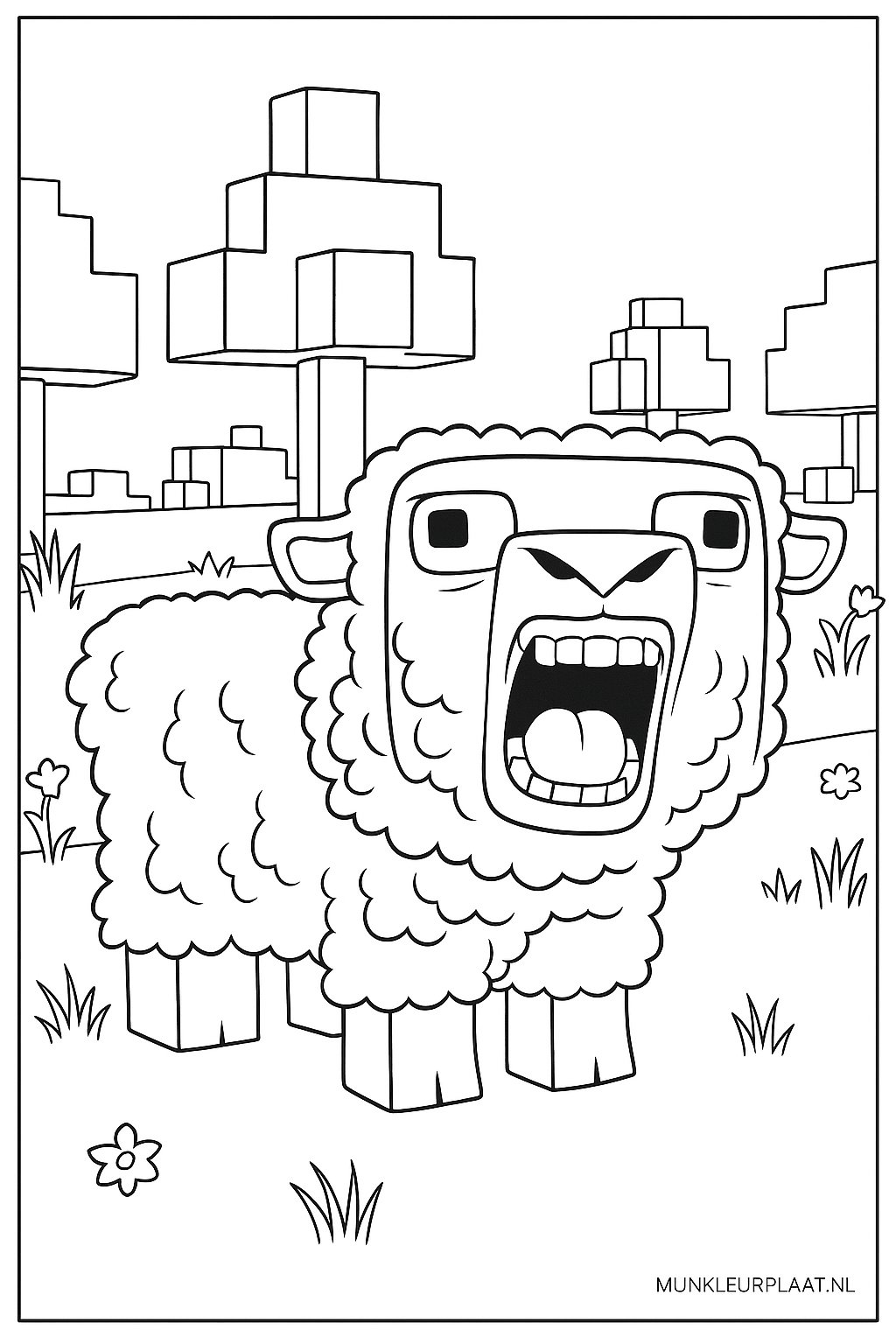 Childrens coloring page