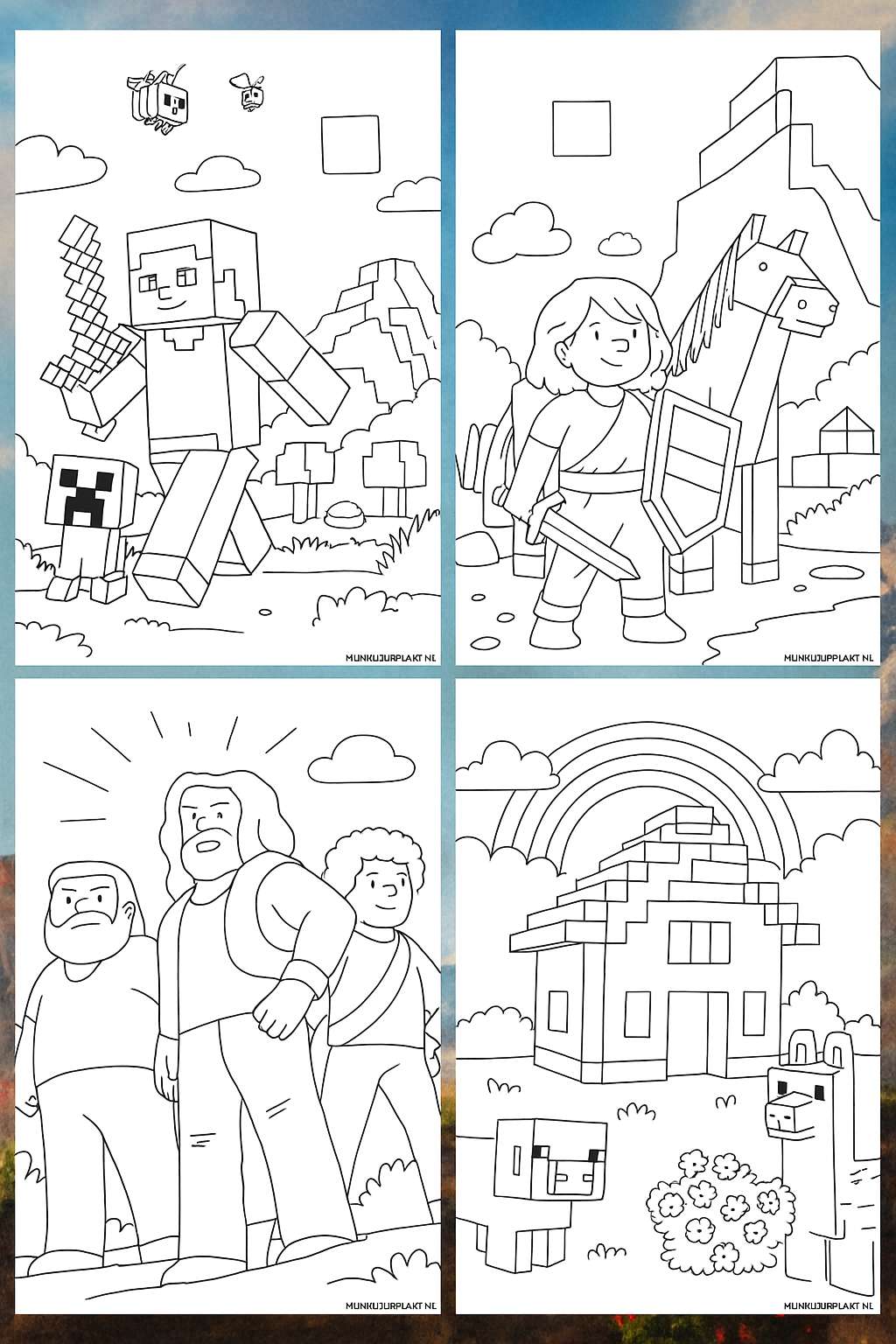 Childrens coloring page