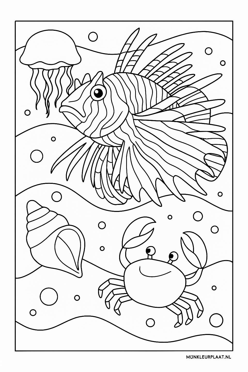 Childrens coloring page