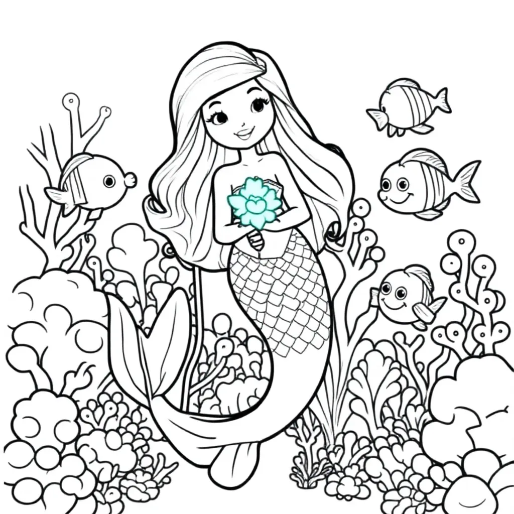 Childrens coloring page