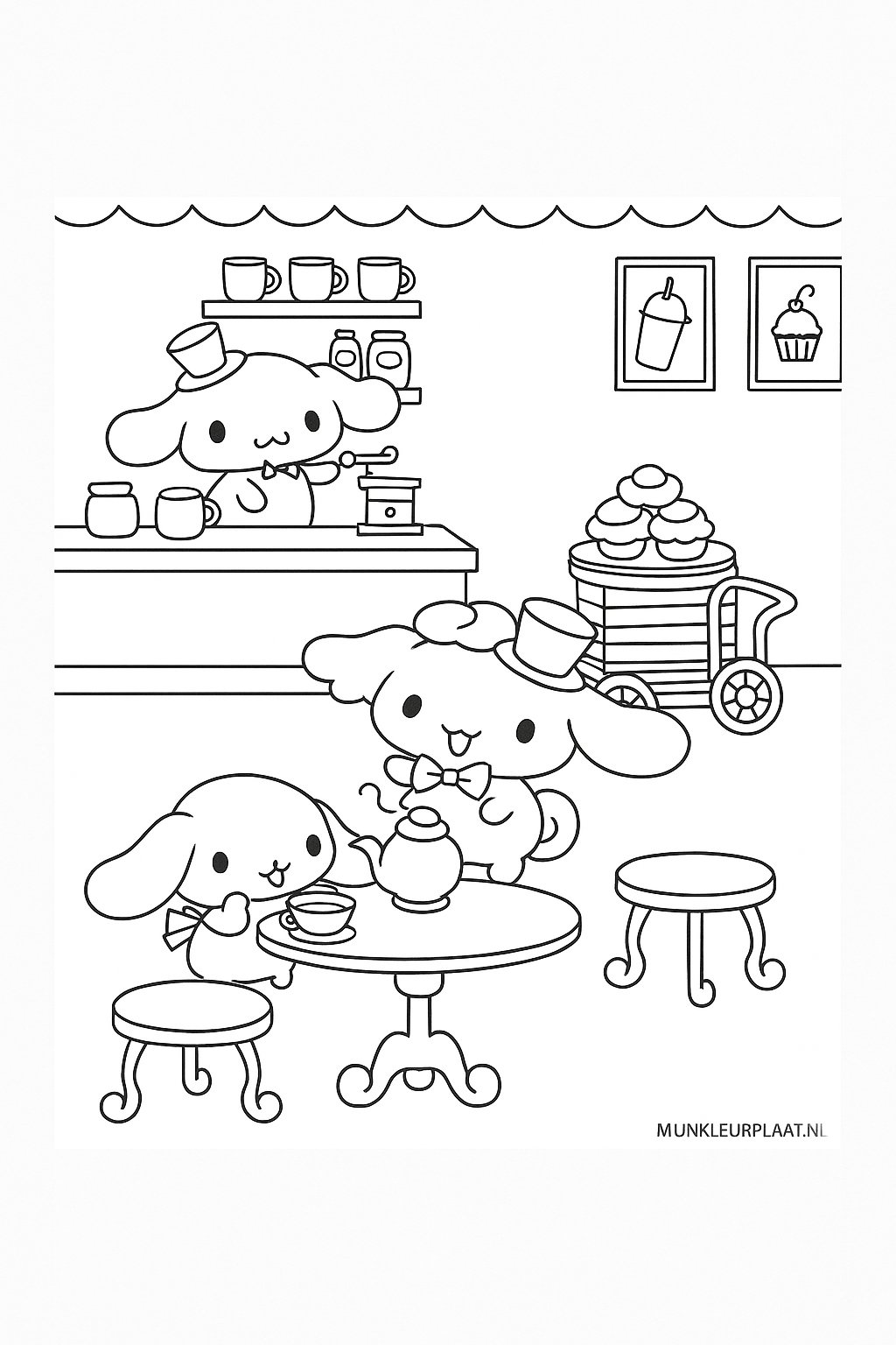 Childrens coloring page