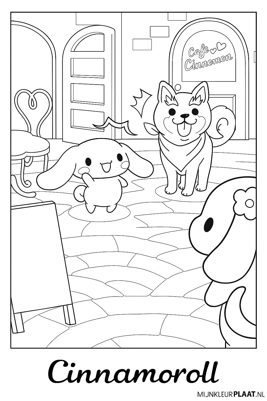 Childrens coloring page