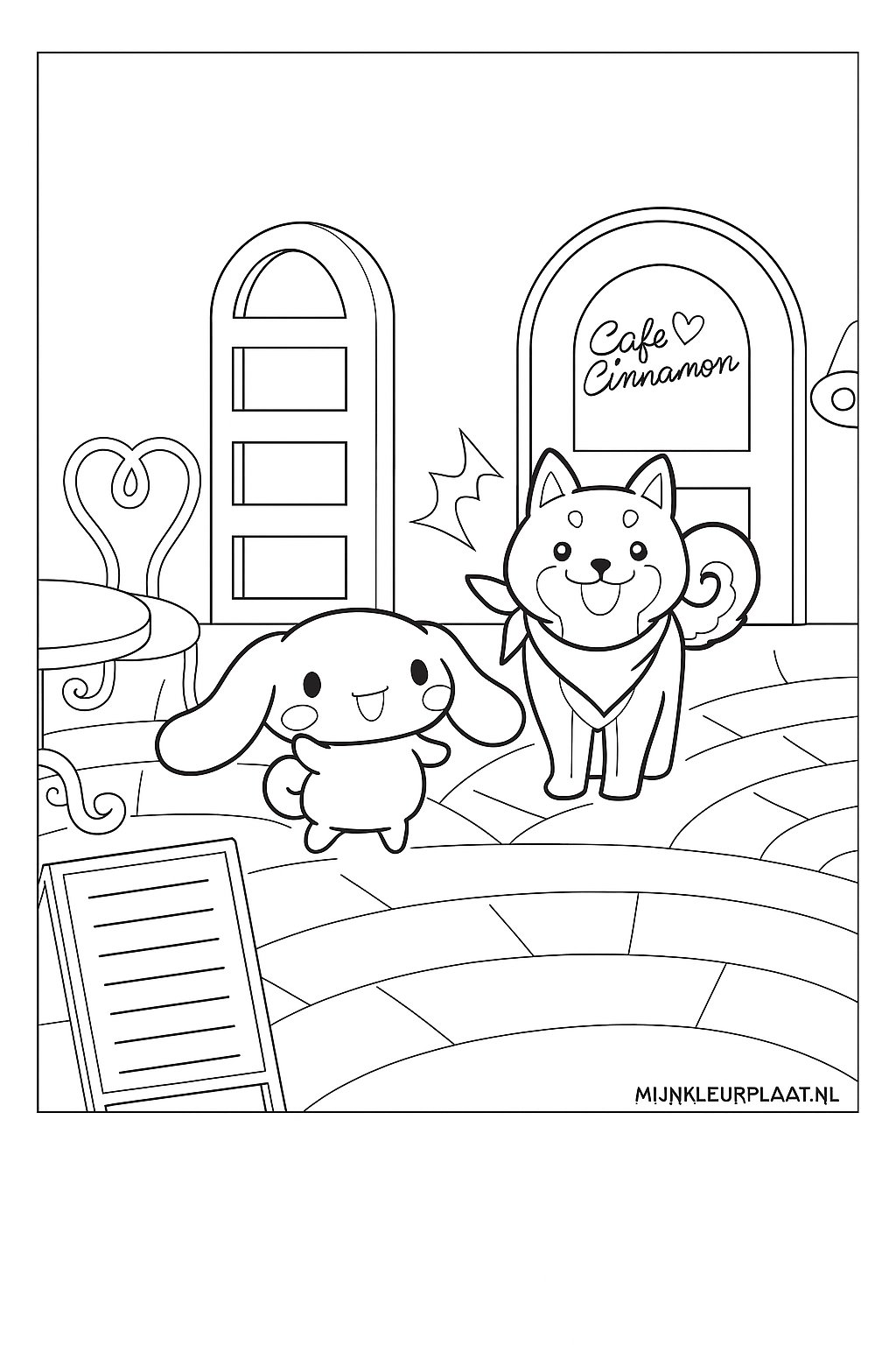 Childrens coloring page