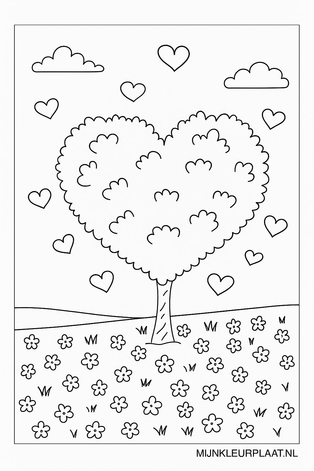Childrens coloring page
