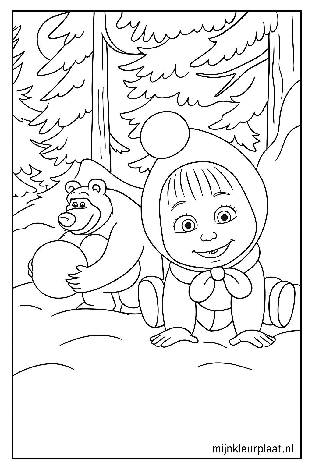 Childrens coloring page