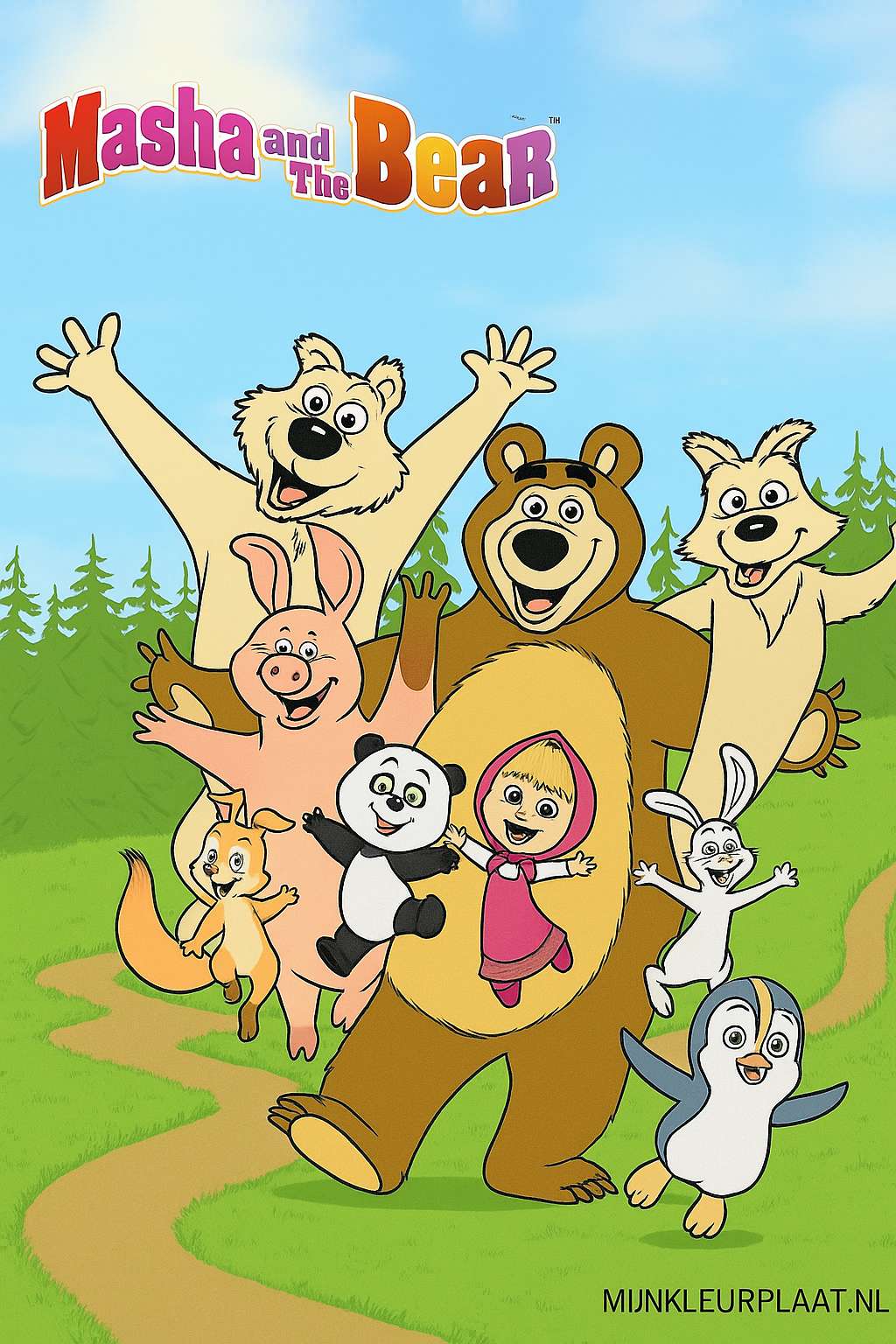 Childrens coloring page