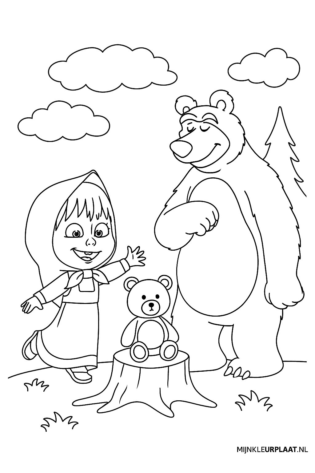 Childrens coloring page