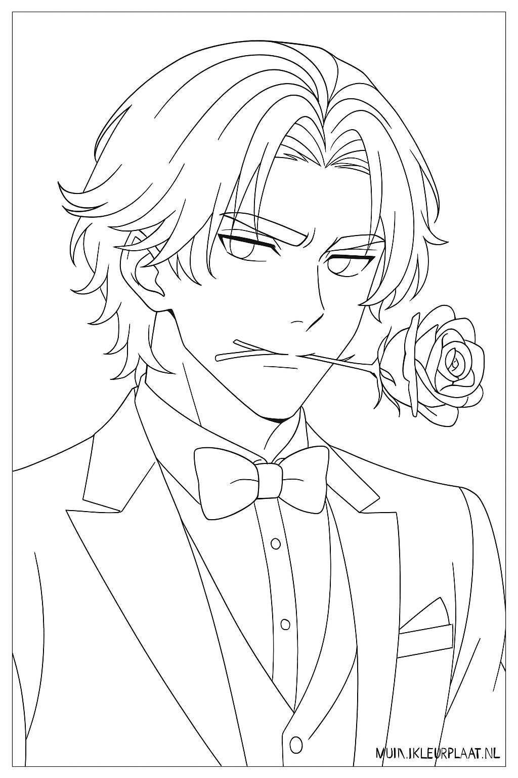 Plantilla para colorear para niños