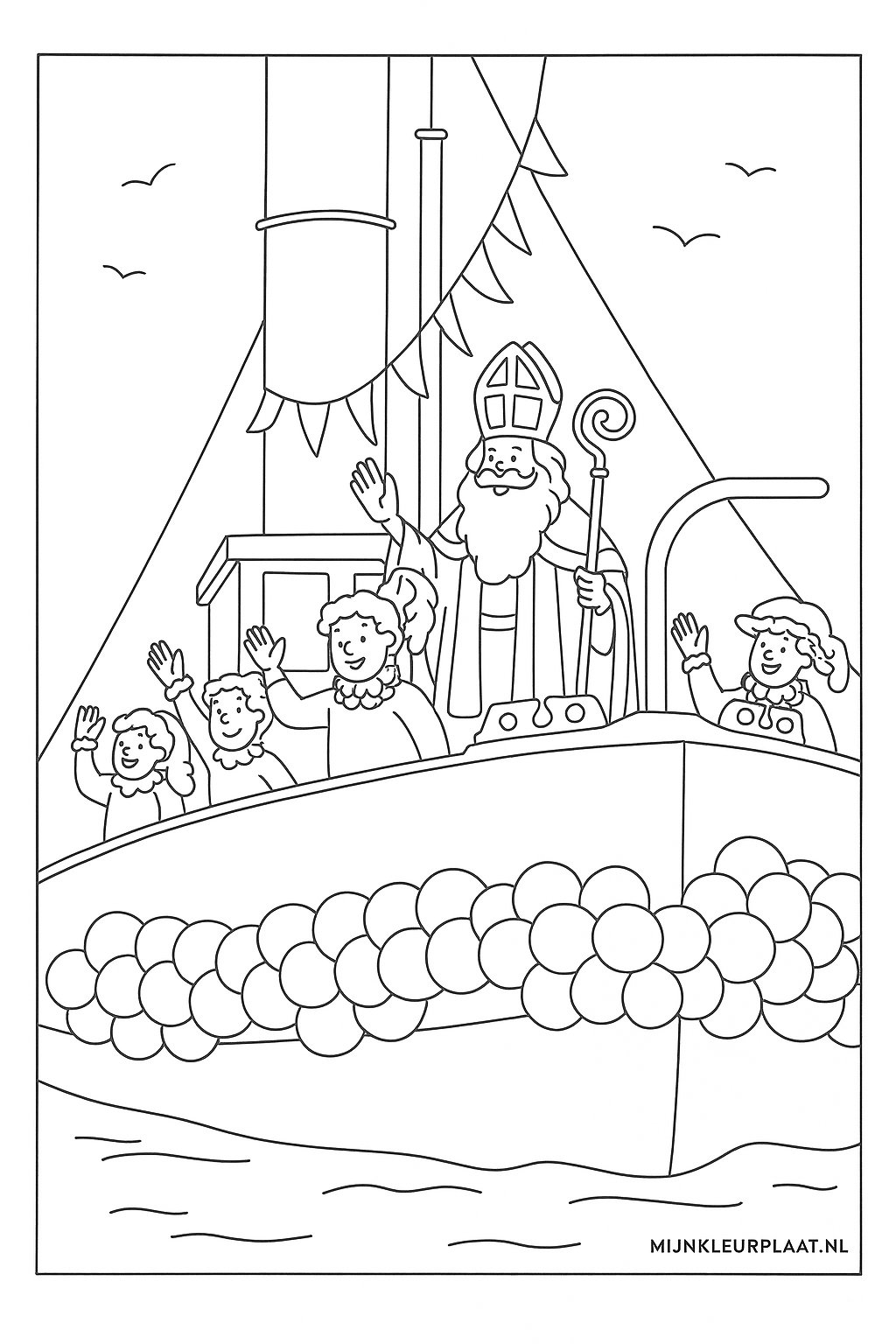 Feuille de coloriage pour enfants