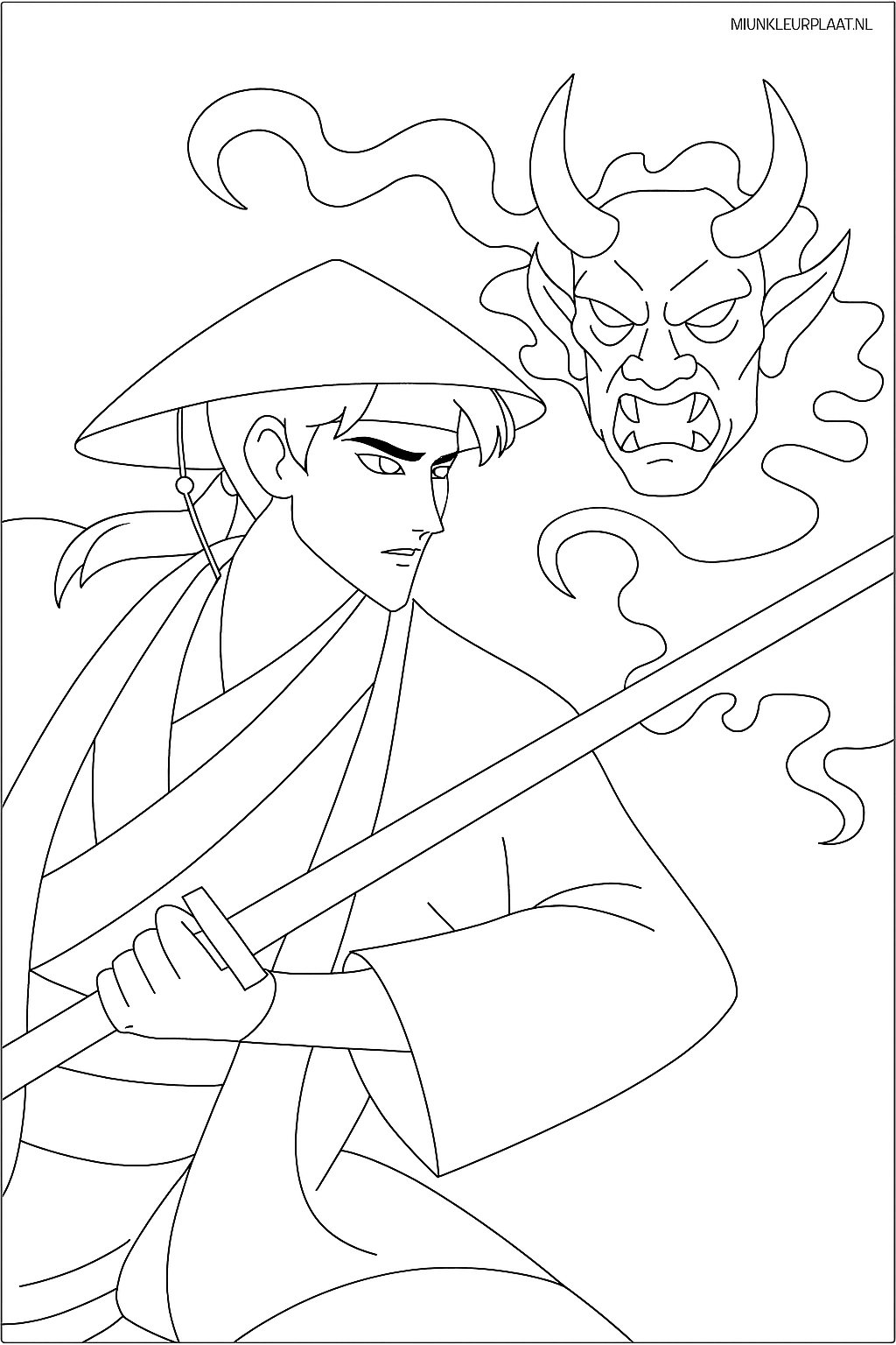 Free Saja Boys Demon Hunters Coloring Page - Variant 3 Coloring Page for Kids