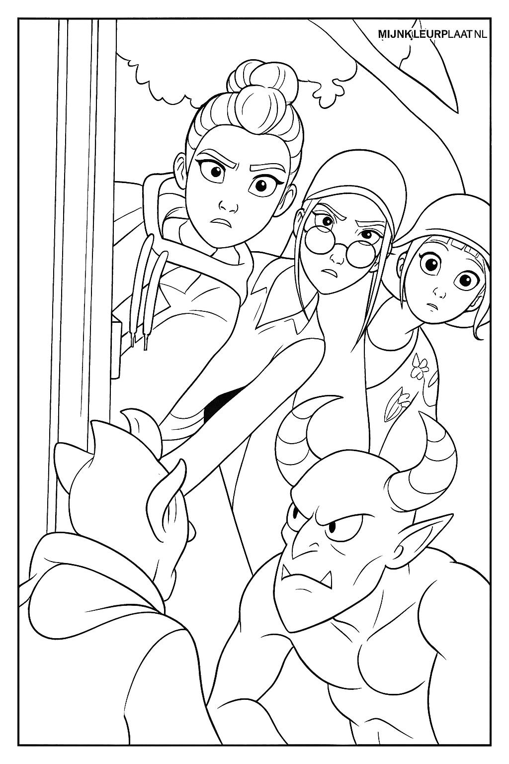 Childrens coloring page