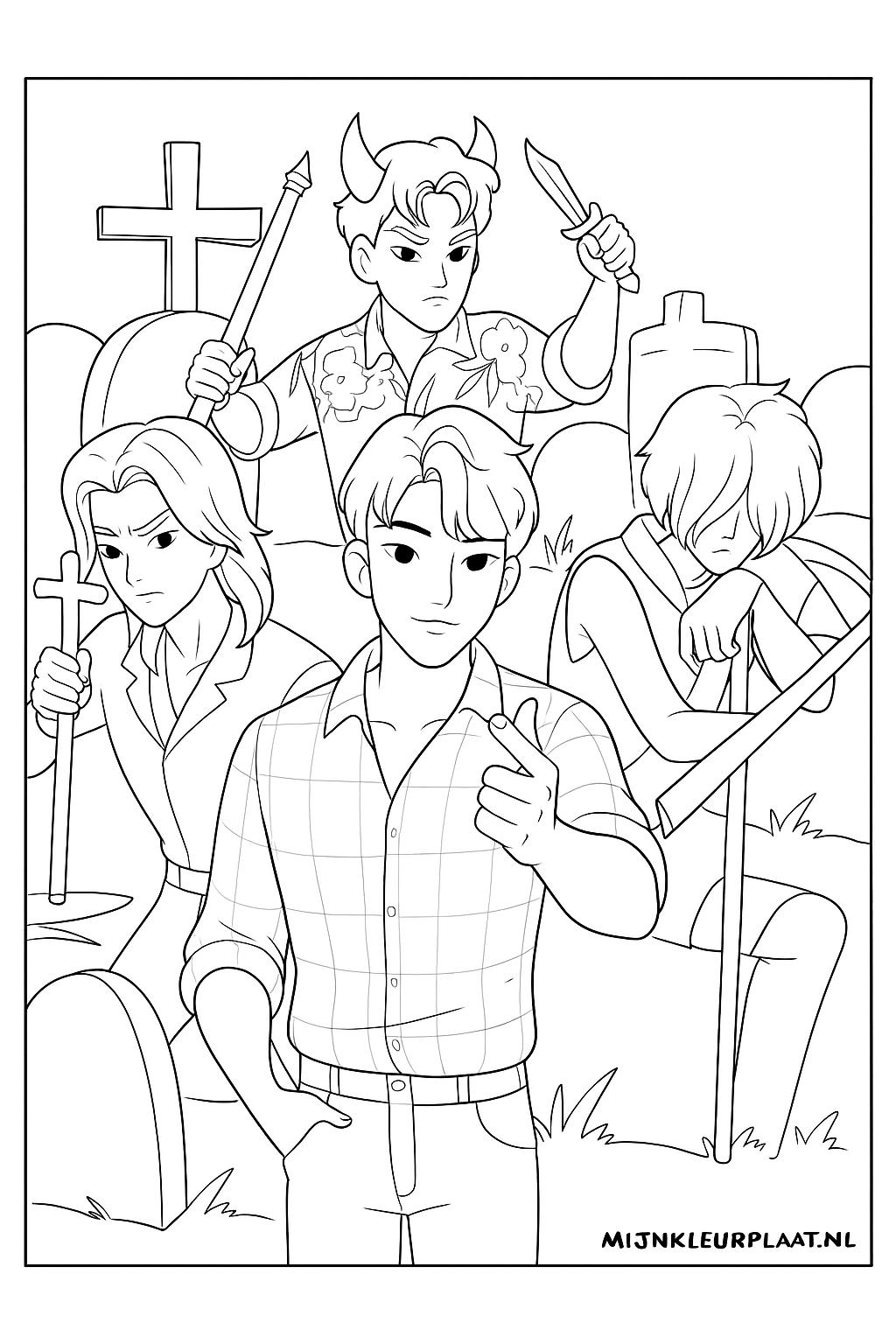 Childrens coloring page