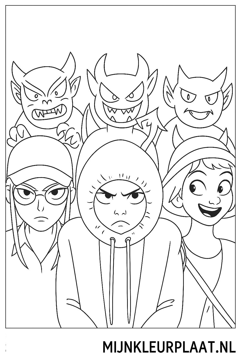 Childrens coloring page