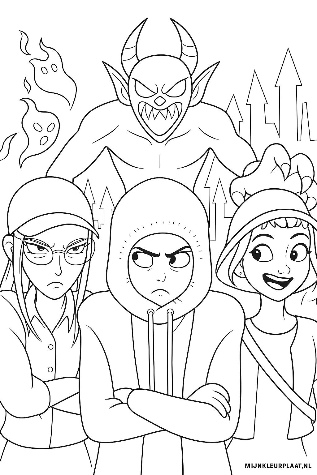Childrens coloring page
