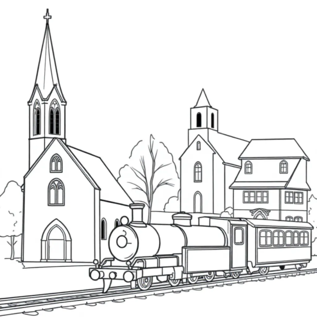 Église de Bocholtz, Église de Simpelveld, Ligne des Millions Simpelveld, maison de retraite Bocholtz coloriage pour enfant