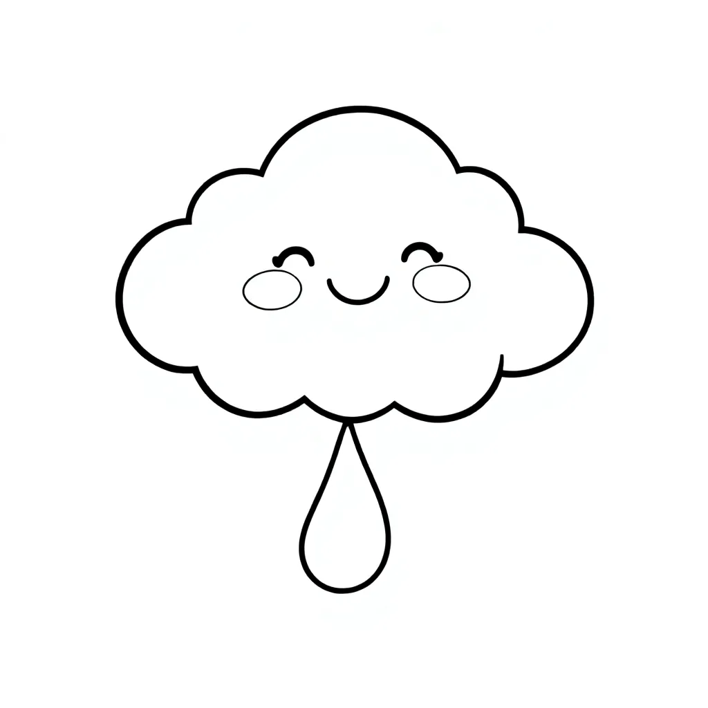 misty coloring page for children