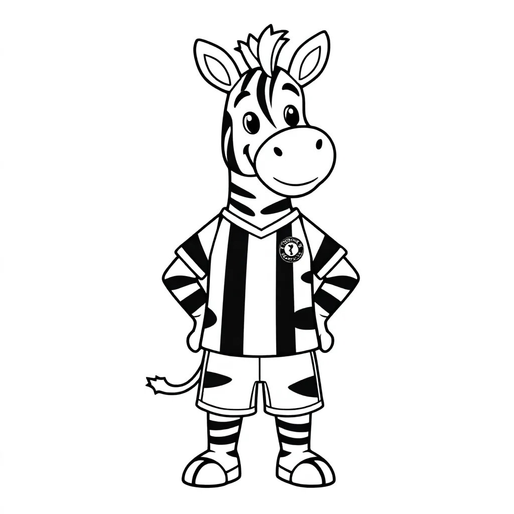 Bultje Heracles Almelo coloring page for children