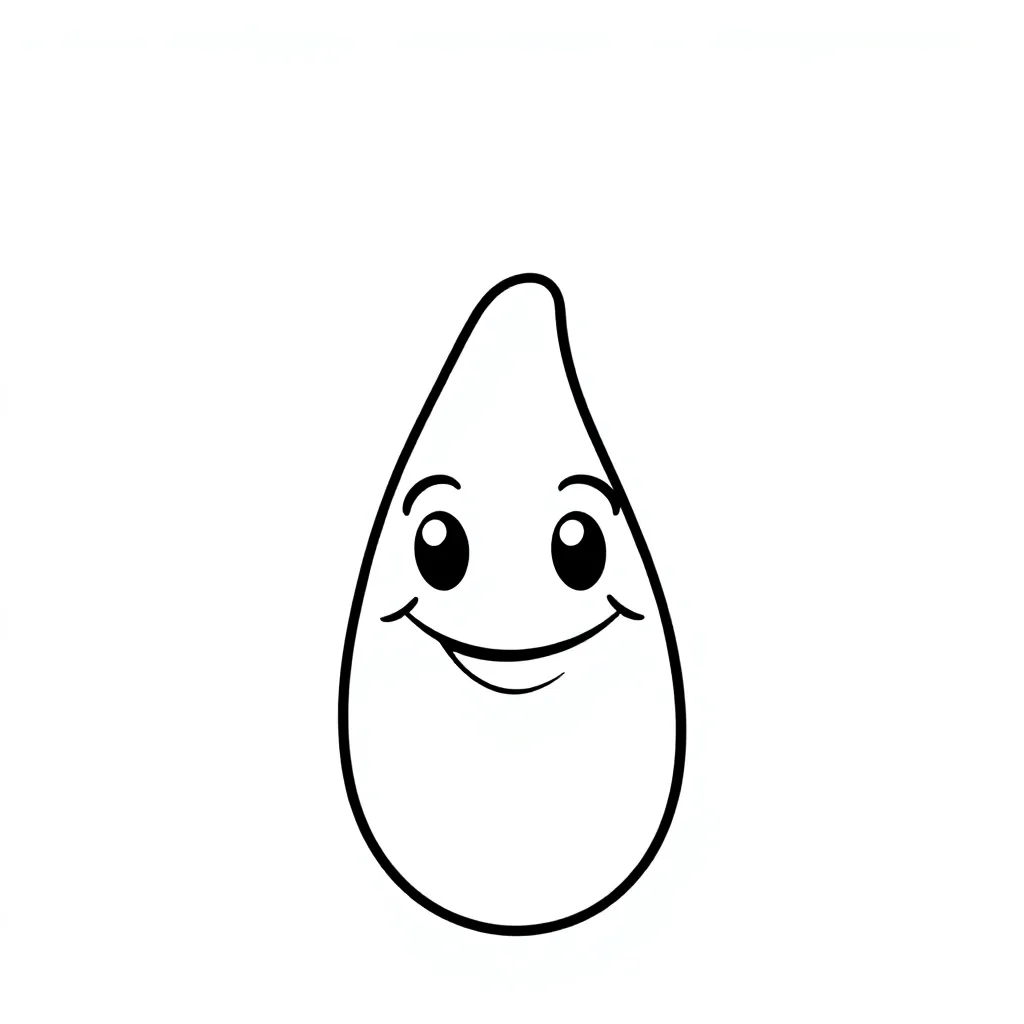 Een piemol coloring page for children