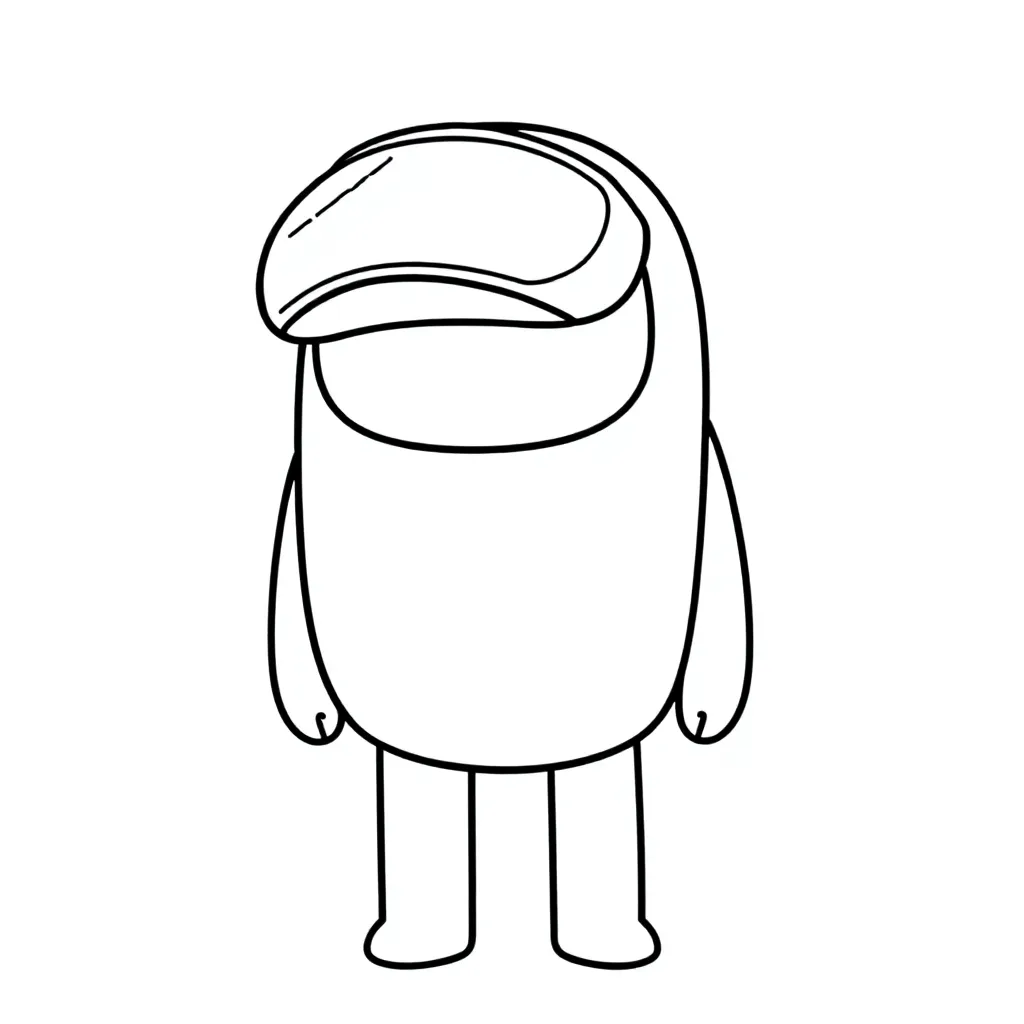 amang us eng coloring page for children