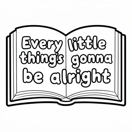 Tekst kleurplaat voor kinderen