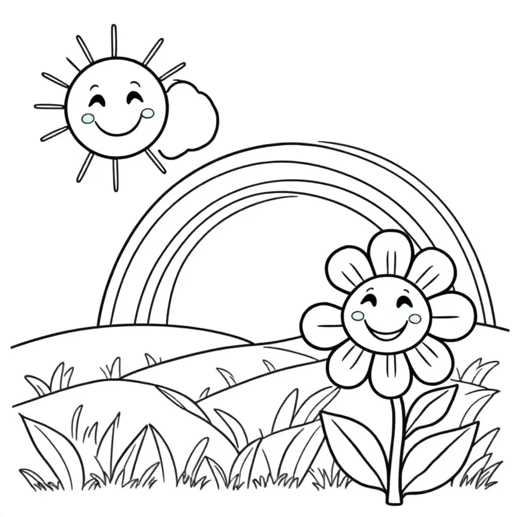 kleurplaten voorbeeld