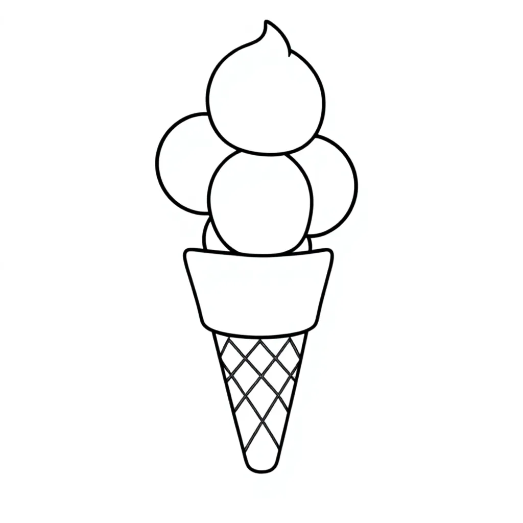 een triple tralatelto kleurplaat voor kinderen