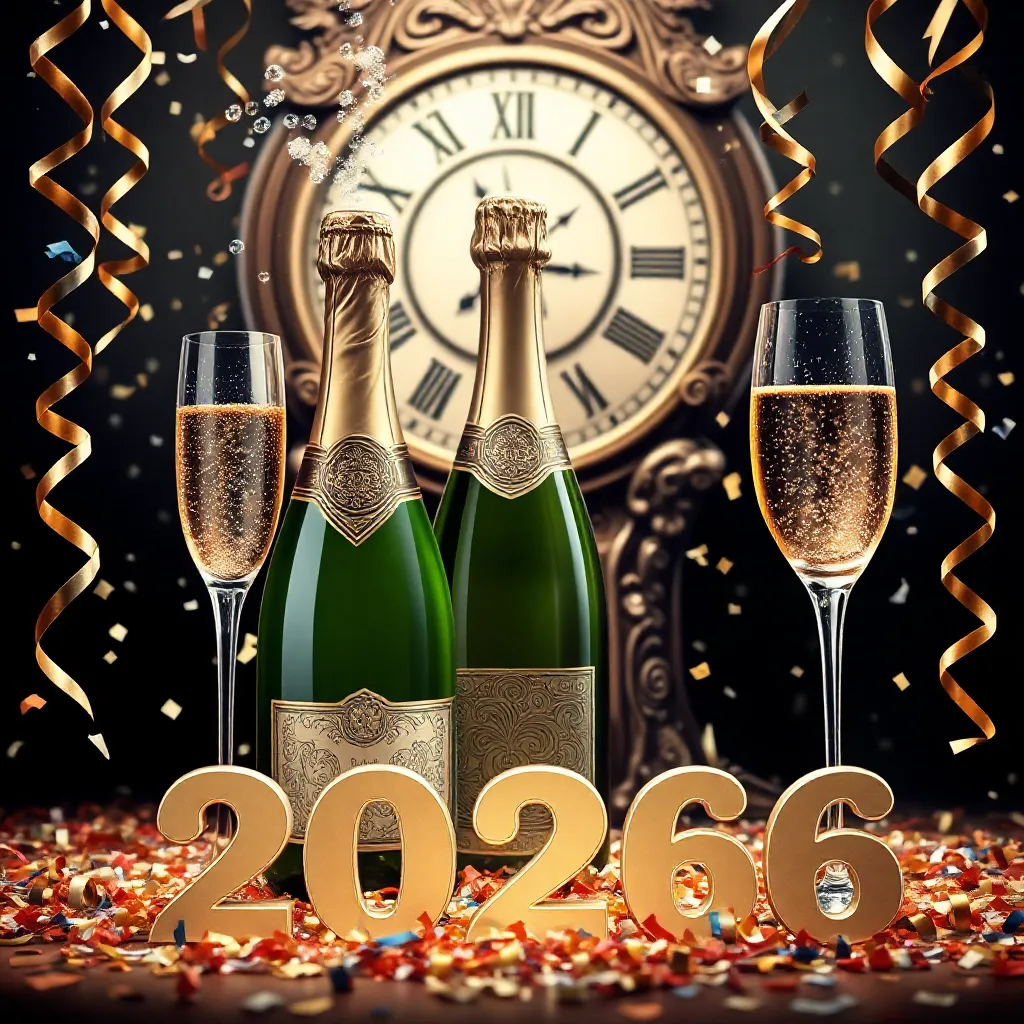 nieuwjaar 2026 kleurplaat voor kinderen