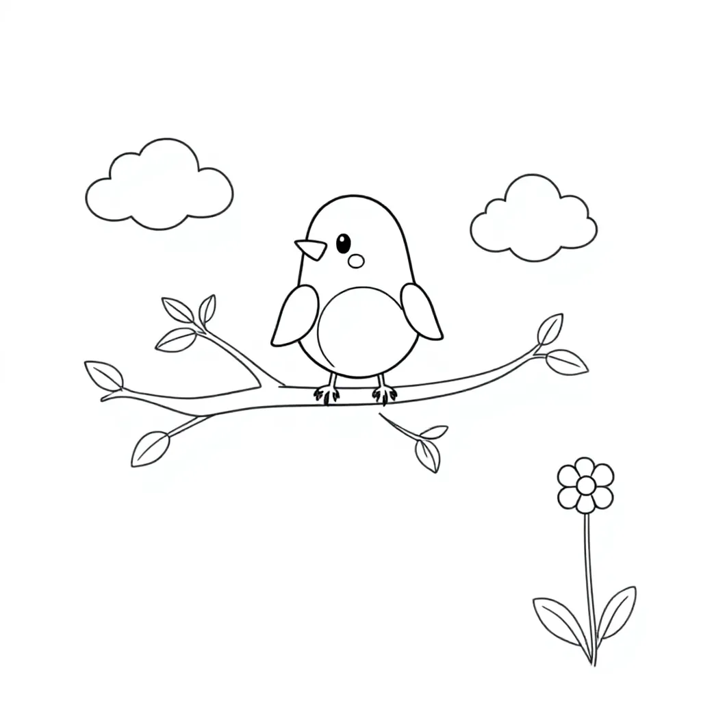 kleurplaat voor kinderen