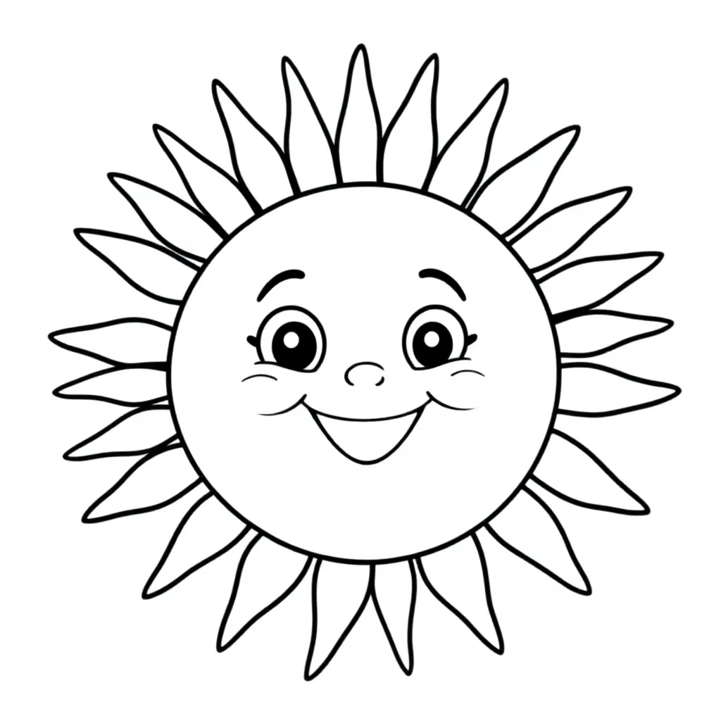 1 kleurplaat voor kinderen