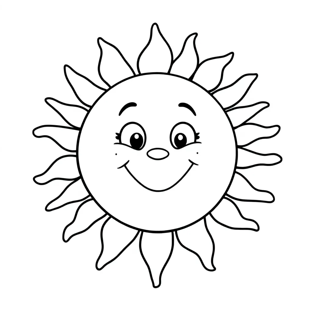 1 kleurplaat voor kinderen