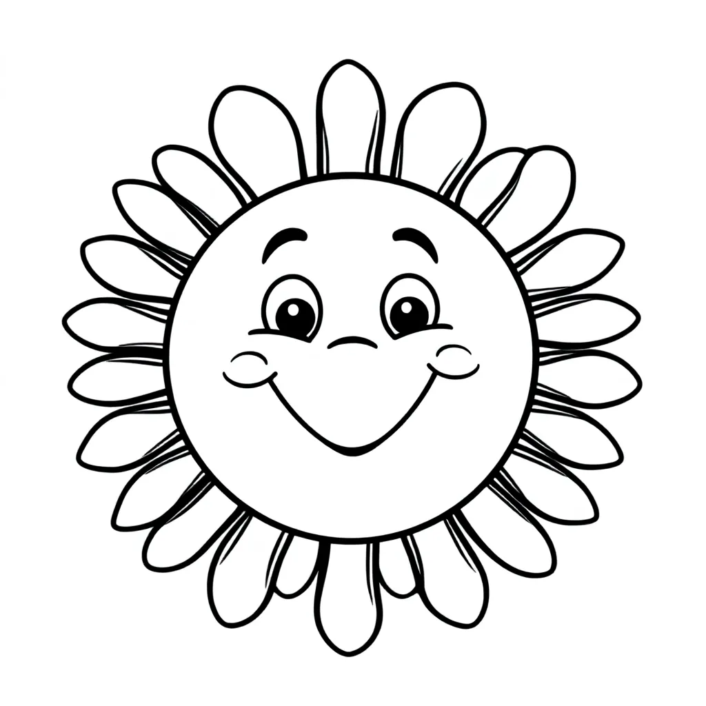 1 kleurplaat voor kinderen