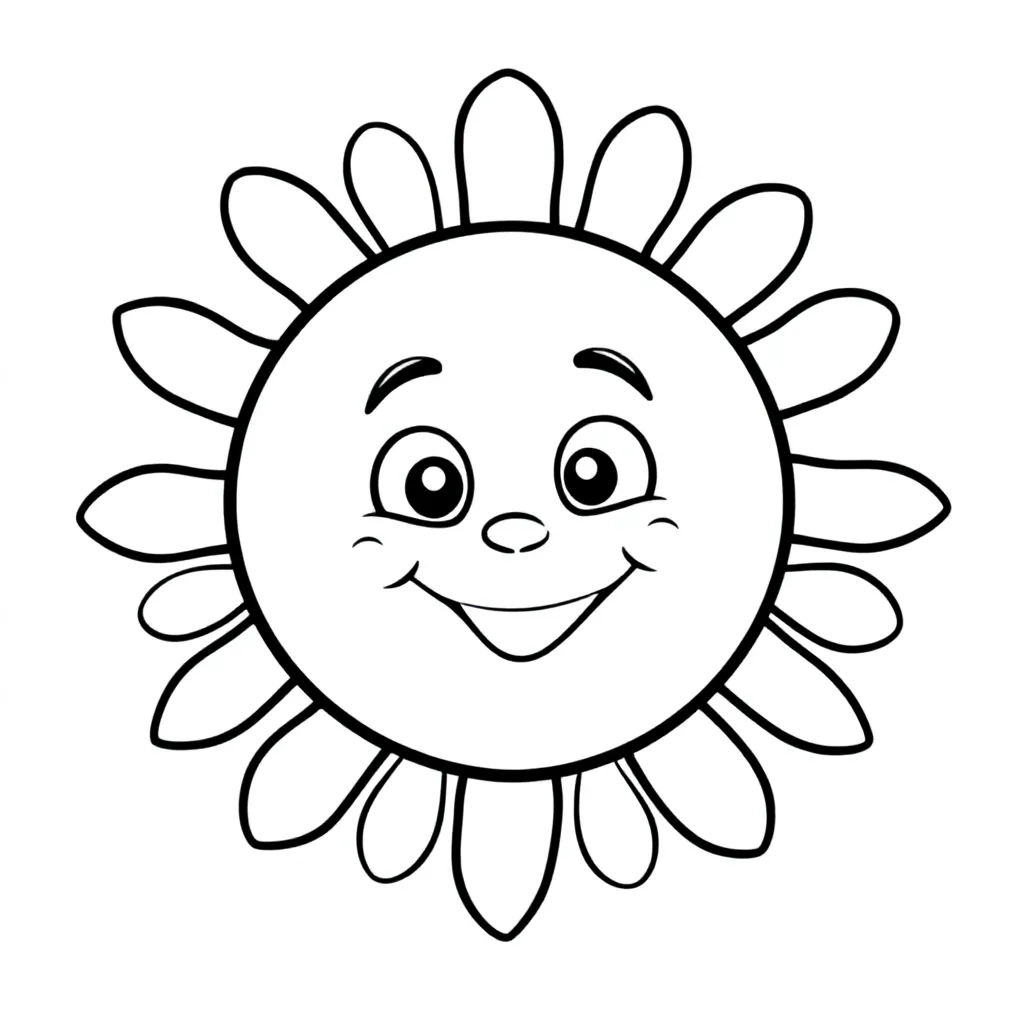 1 kleurplaat voor kinderen