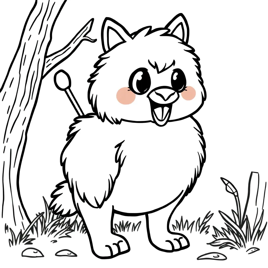 Childrens coloring page